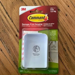 Command Jumbo Canvas Hanger